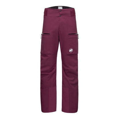 Pantaloni Schi Barbati Mammut Stoney HS Thermo Burgundy