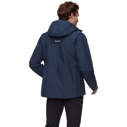 Jacheta Barbati Mammut Treeline 3 In 1 Hs Hooded Marine-Silver Sage