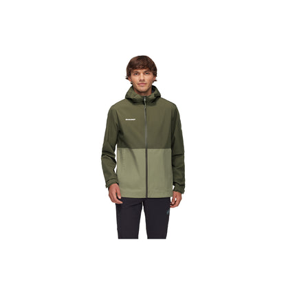 Jacheta Barbati Mammut Linard Light HS Hooded Marsh Marsh