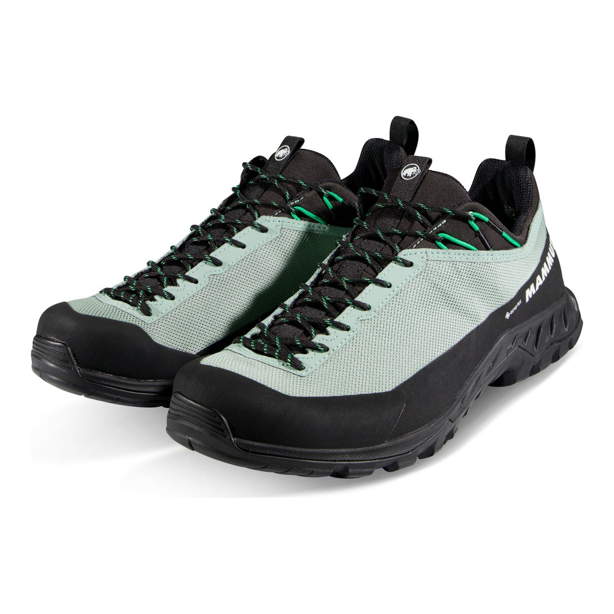 Pantofi Drumetie Barbati Mammut Alnasca IV Low GTX Deep Silver Sage-Pinea