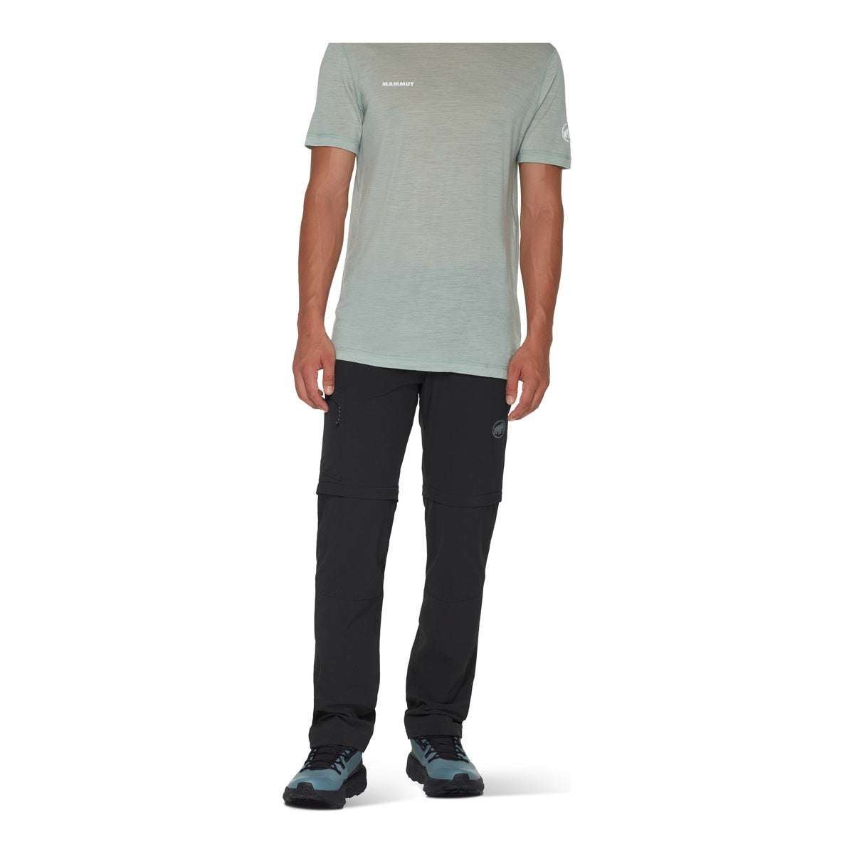 Pantaloni Zip-Off Barbati Mammut Runbold IV Zip Off Black