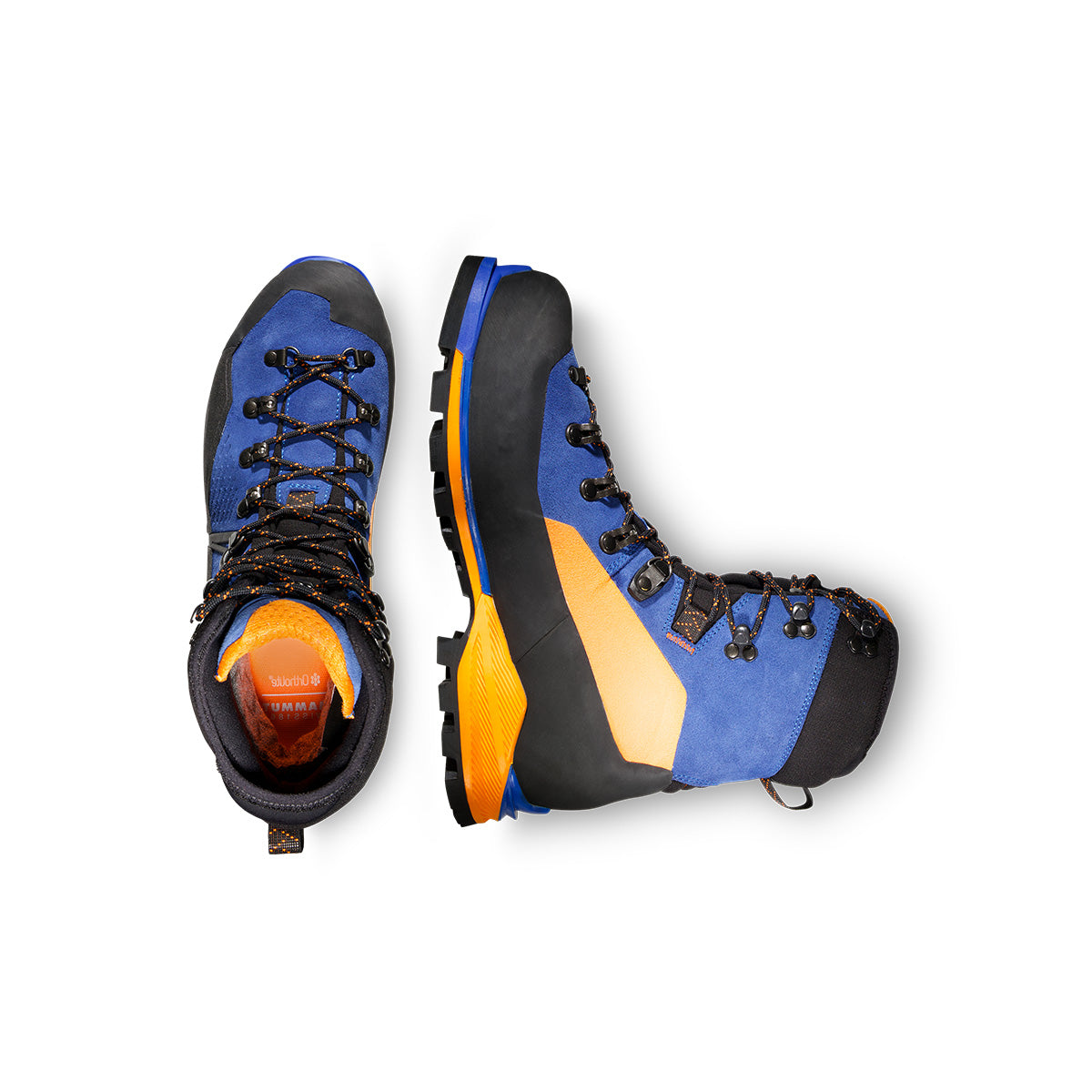 Bocanci Iarna Barbati Mammut Kento Mountain High GTX Blue