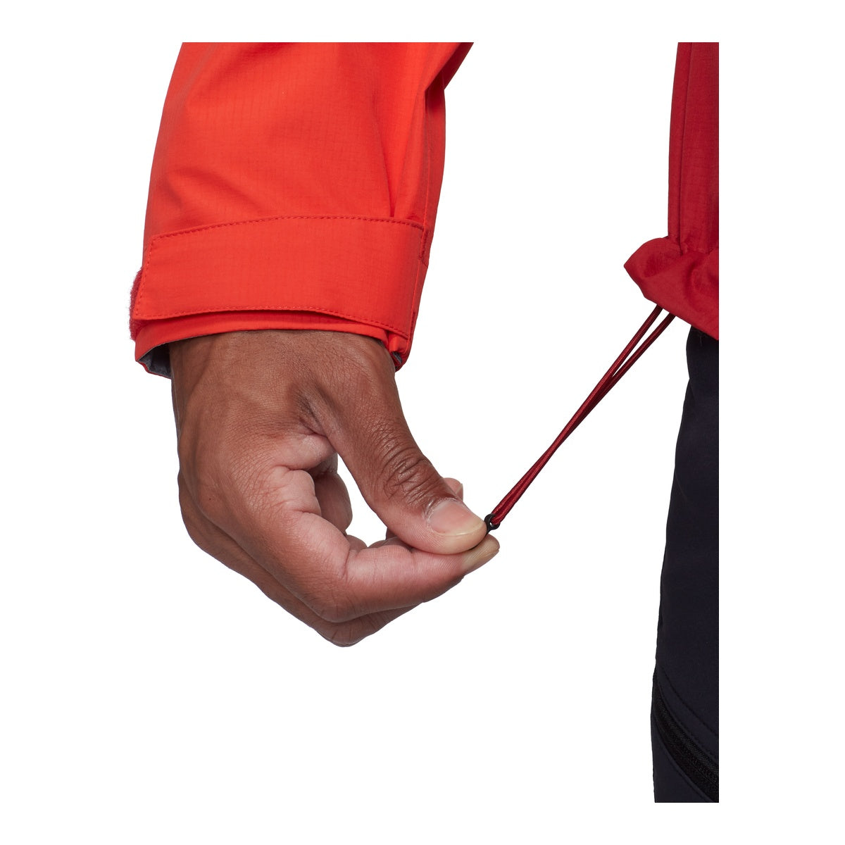 Jacheta Barbati Mammut Alto Guide HS Hooded Dark Mammut Red-Mammut Red