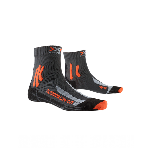 Sosete Unisex X-BIONIC Trek Outdoor Low Cut Anthracite-Orange