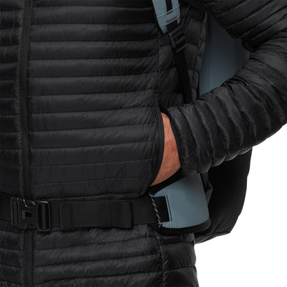 Jacheta Barbati Mammut Broad Peak Light In Hooded Black