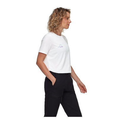 Tricou Femei Mammut Mountain Eiger White