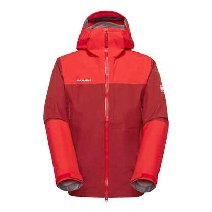 Jacheta Barbati Mammut Alto Guide HS Hooded Dark Mammut Red-Mammut Red