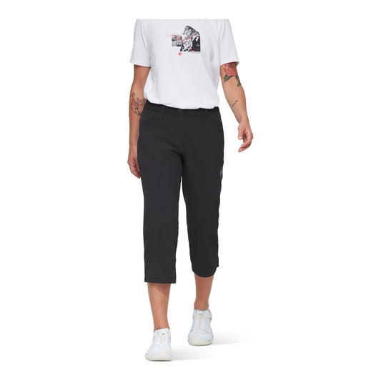 Pantaloni Femei Mammut Hiking V Capri Black