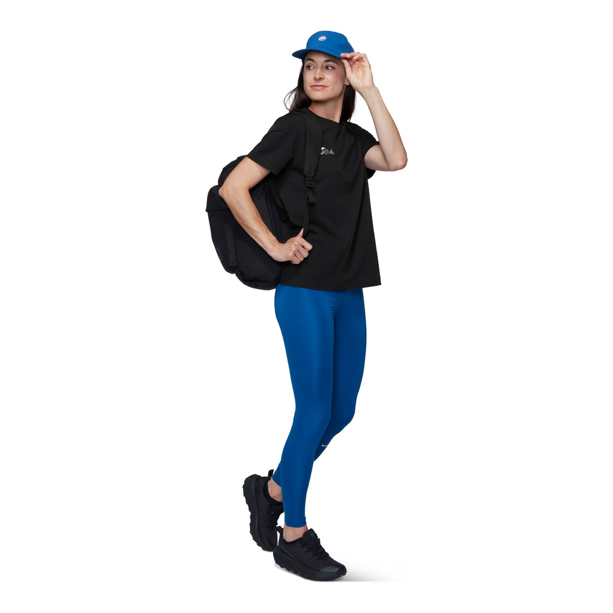 Tricou Femei Mammut Base Multi-Pitch Negru
