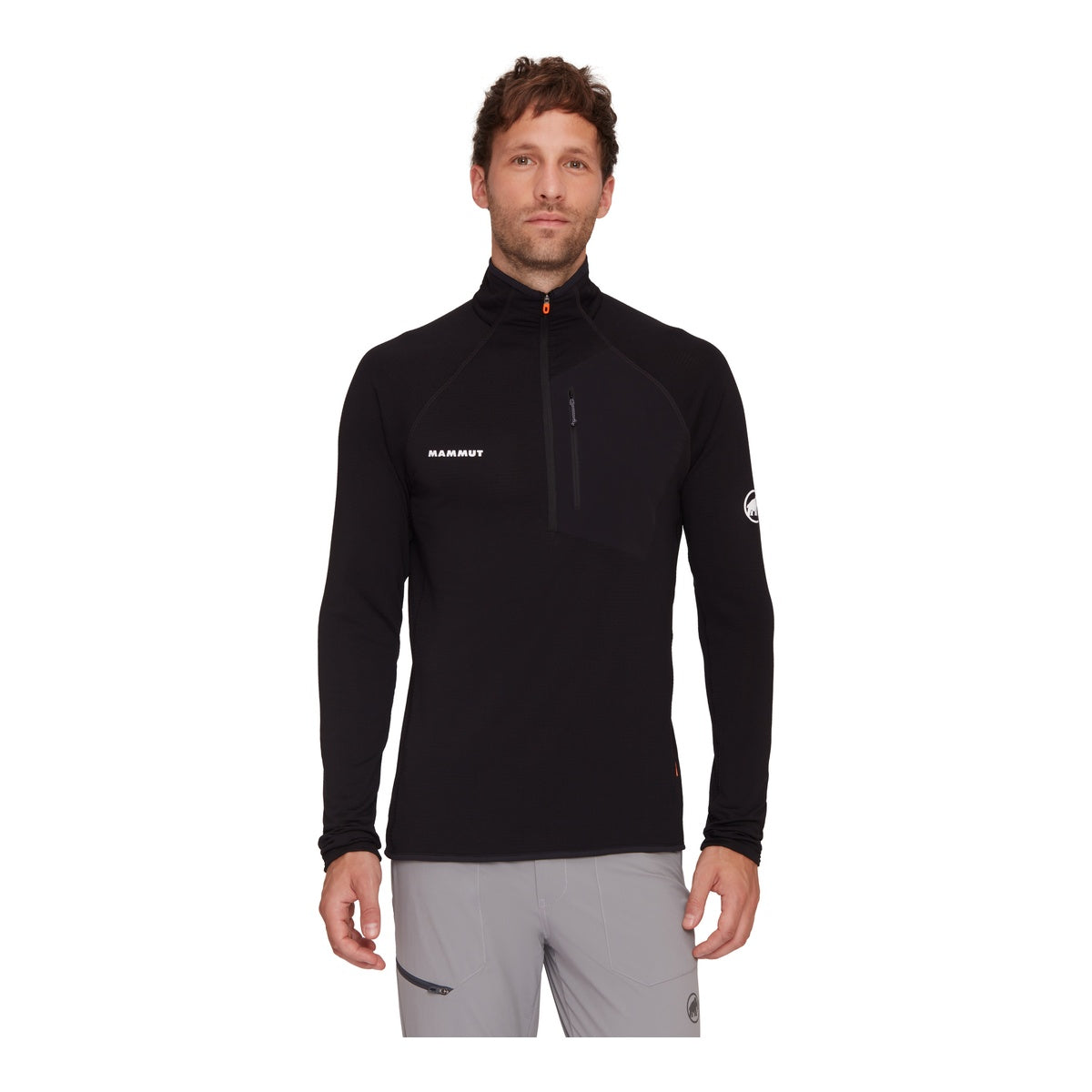 Polar Barbati Mammut Aenergy Light Ml Half Zip Pull Black