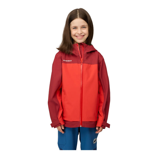 Jacheta Copii Mammut Taiss HS Hooded Mammut Red-Dark Mammut Red