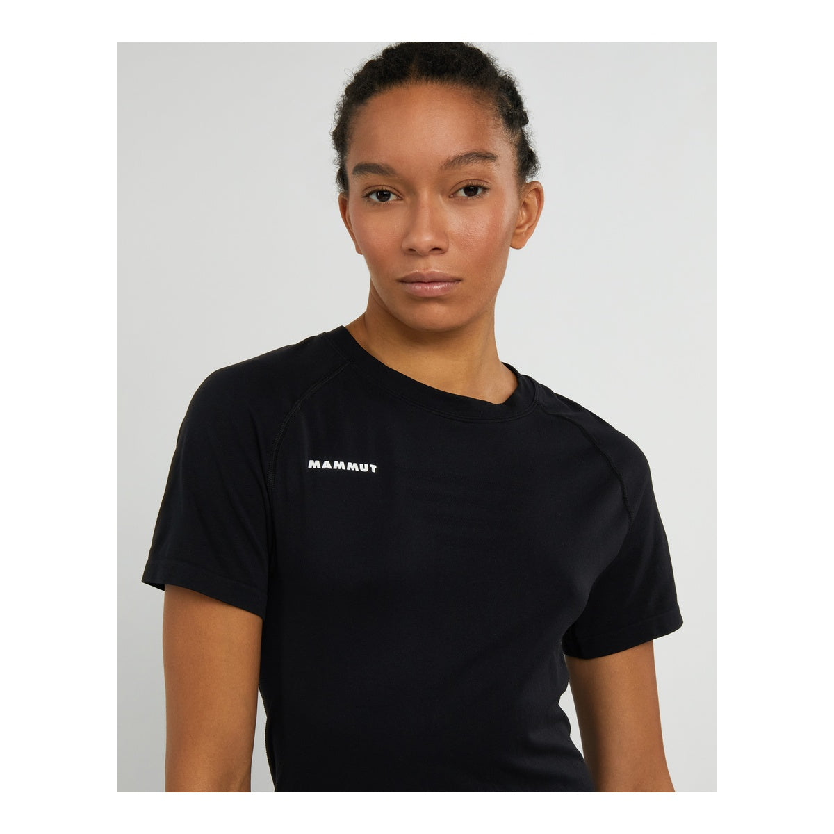 Tricou Femei Mammut All-Mountain Seamless Bl T-Shirt Mid Black