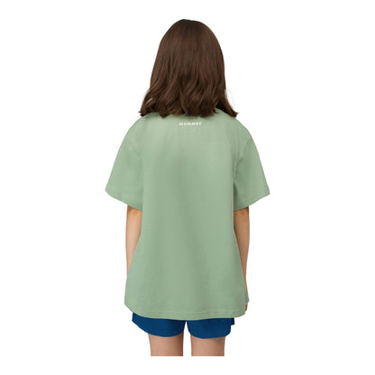 Tricou Copii Mammut Base T-Shirt Climbing Willow