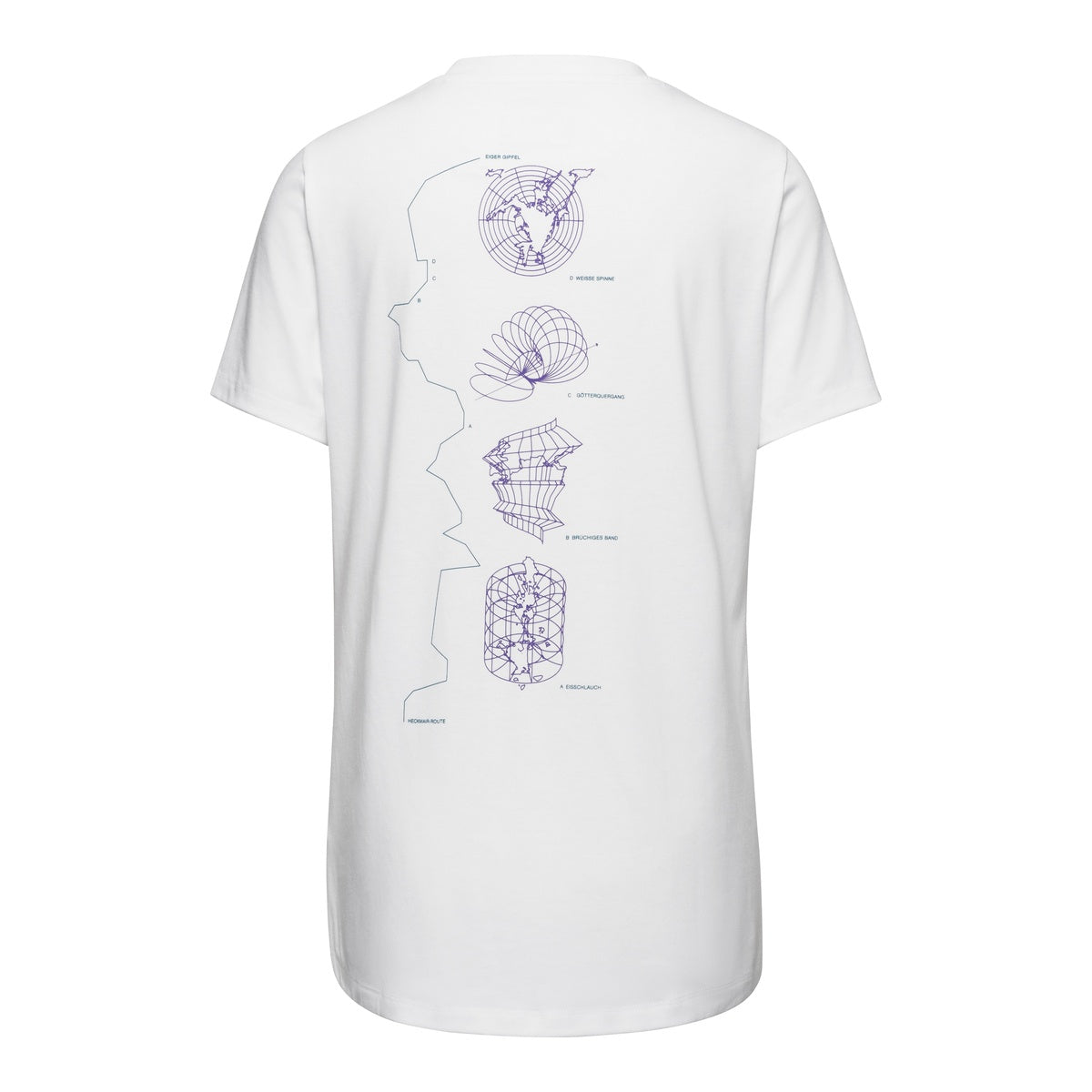 Tricou Femei Mammut Mountain Eiger White