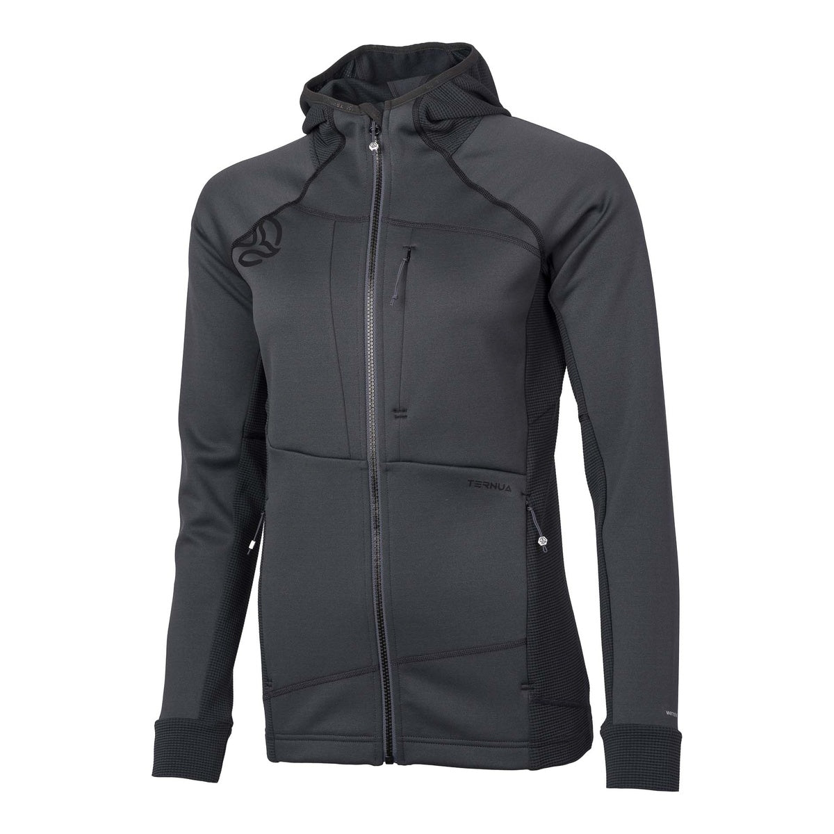 Jacheta Femei Ternua Sakketa 2.0 Hood Jkt W Whales Grey