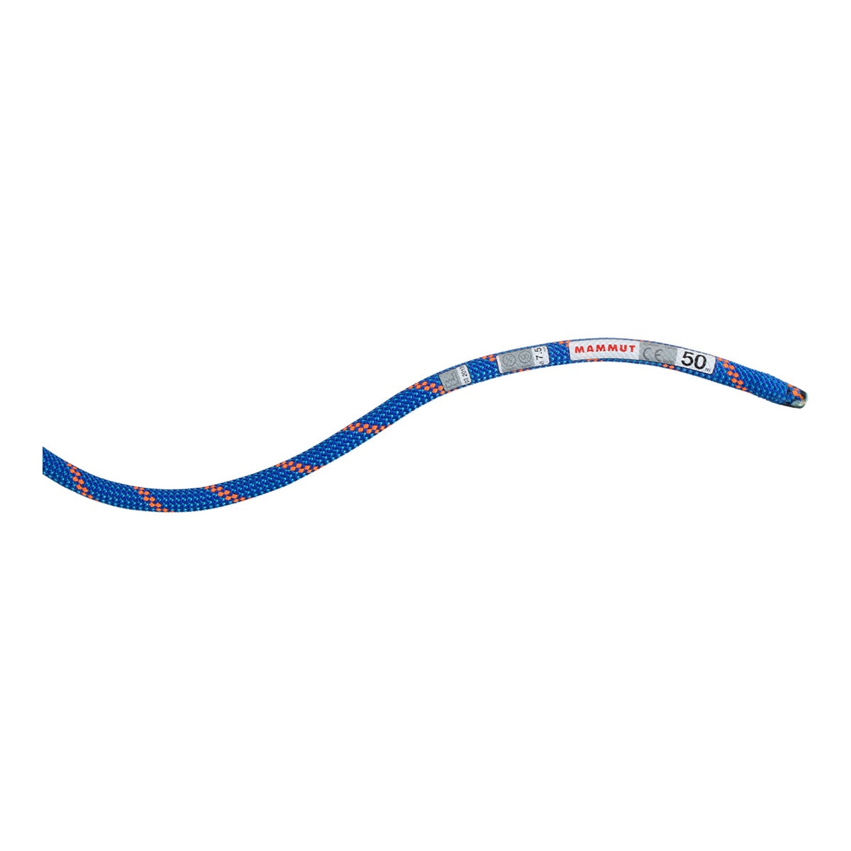 Coarda Dinamica Mammut Alpine Sender Dry Blue Vibrant Orange 70M