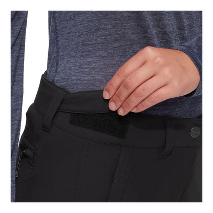 Pantaloni Softshell Femei Mammut Runbold Guide SO Black