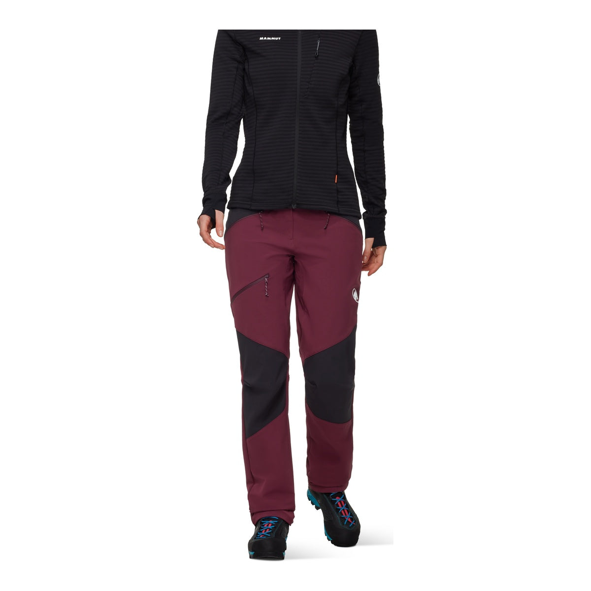 Pantaloni Femei Mammut Taiss So Vin-Black