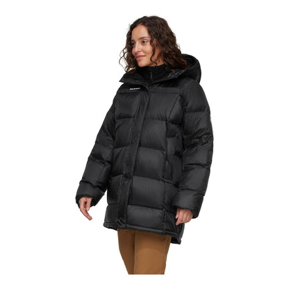 Geaca Puf Femei Mammut Glacier Glow In Hooded Parka Black
