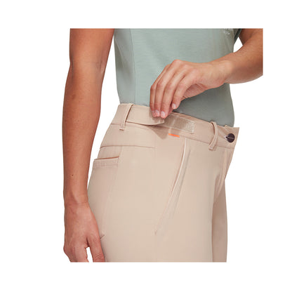 Pantaloni Femei Mammut Runbold Zip Off Savannah