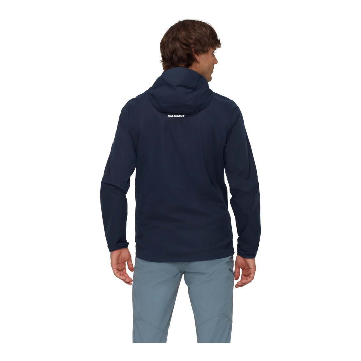 Jacheta Softshell Barbati Mammut GRANITE SO Hooded Marine