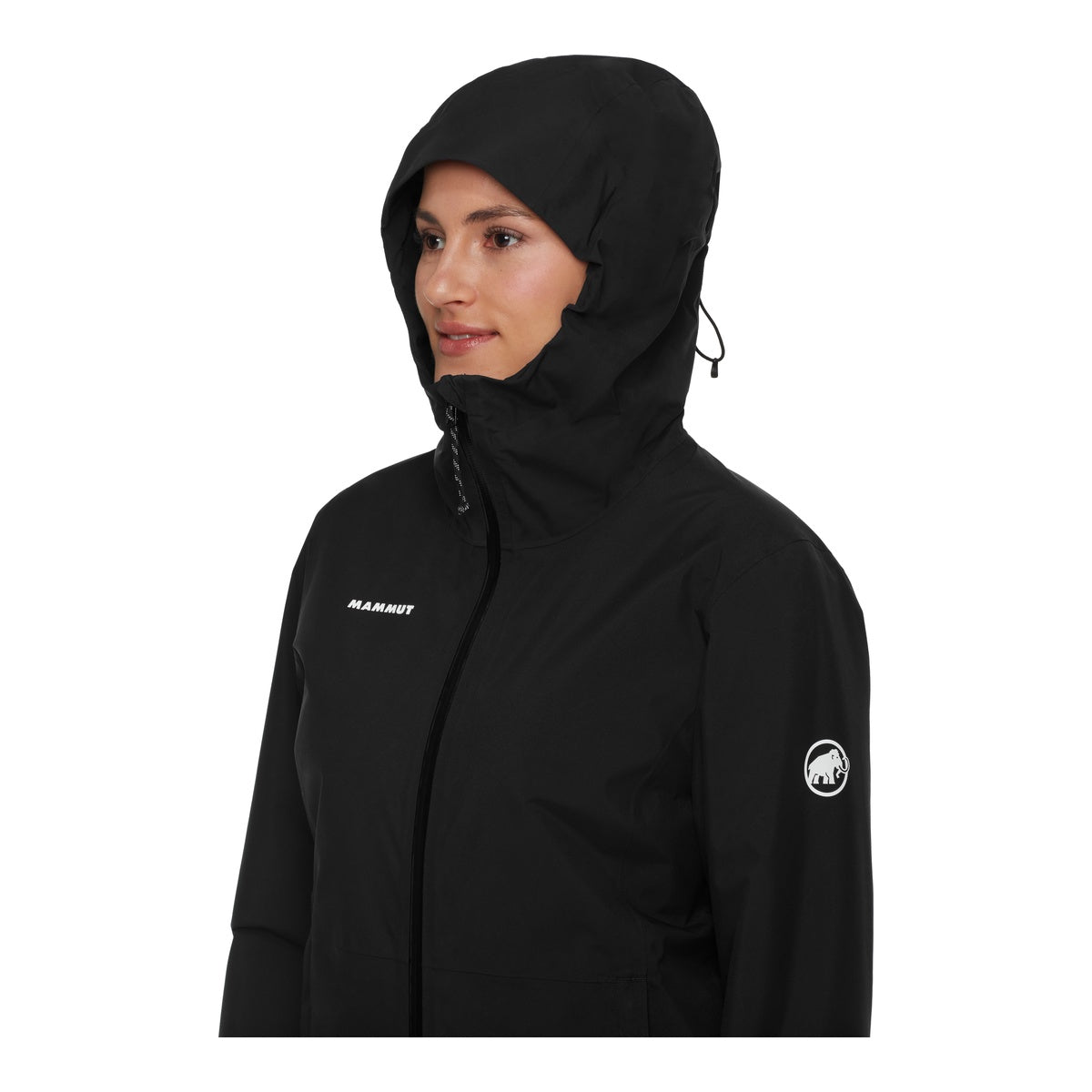 Jacheta Femei Mammut Linard Hs Thermo Hooded Black