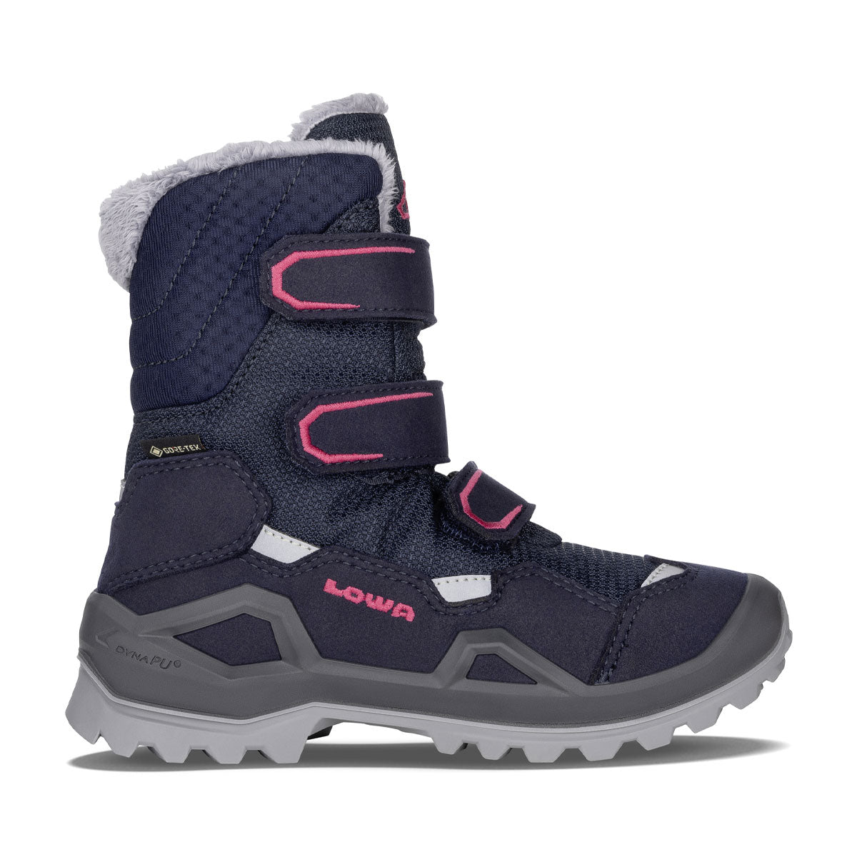 Bocanci Fete Lowa Milo Evo GTX HI Jr Navy-Berry