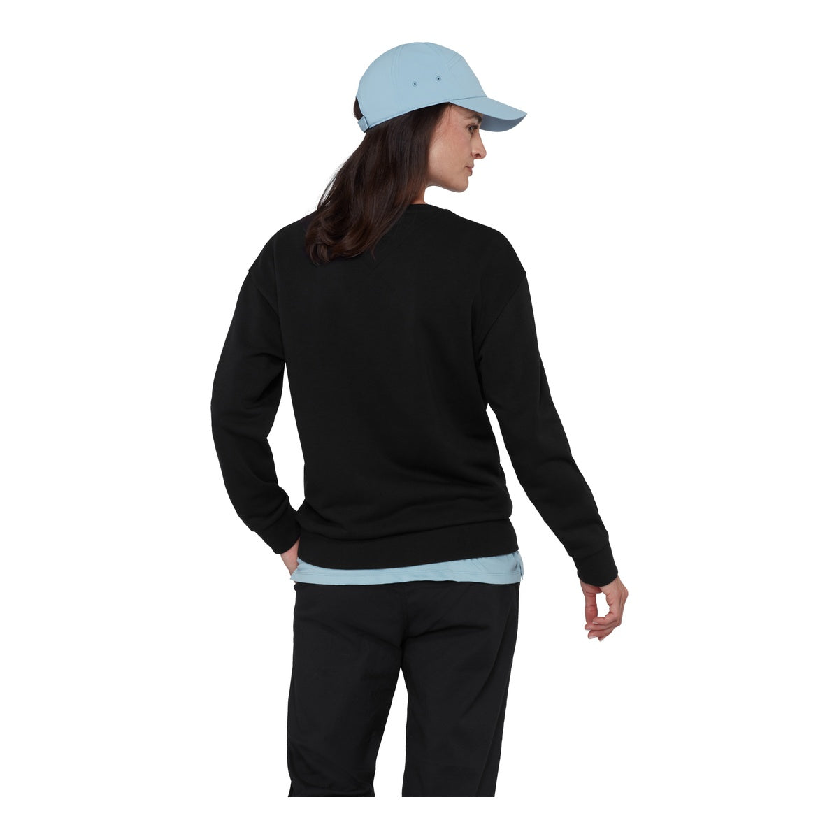 Bluza Femei Mammut Core ML Crew Neck Logo Black