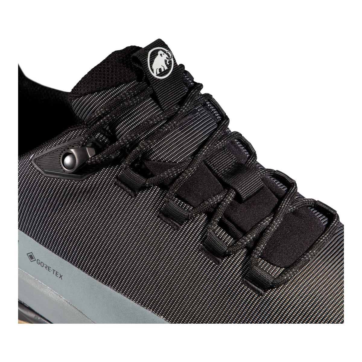 Pantofi Drumetie Barbati Mammut Ducan III Low GTX Black-Platinum