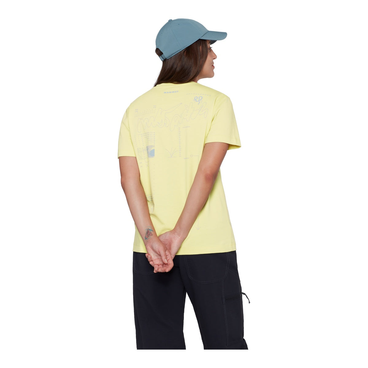 Tricou Femei Mammut Base Multi-Pitch Galben
