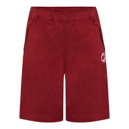 Pantaloni Scurti Copii Mammut Crag Climbing Midi Rosu