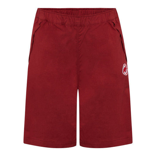 Pantaloni Scurti Copii Mammut Crag Climbing Midi Rosu