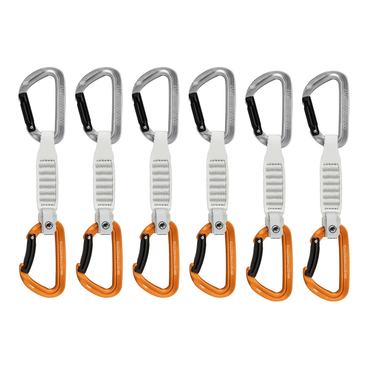Bucla Echipata Mammut Sender Keylock Straight Grey-Gold