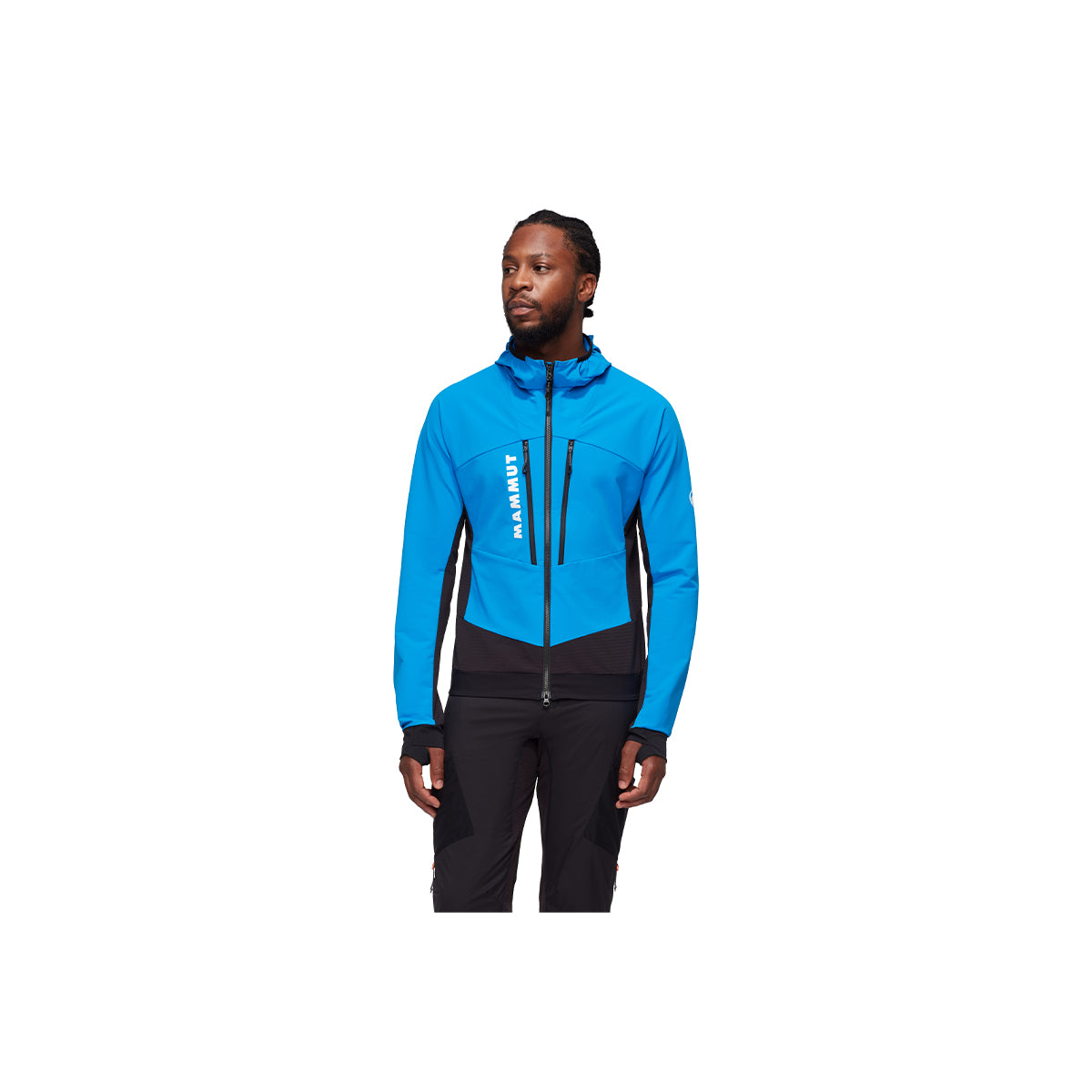 Jacheta Barbati Mammut Aenergy So Hybrid Hooded Blue-Blk