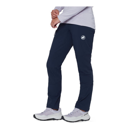 Pantaloni Softshell Femei Mammut Courmayeur So Marine