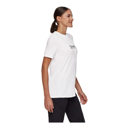 Tricou Femei Mammut Eiger Logo White