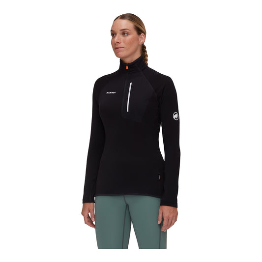 Bluza Femei Mammut Aenergy Light Ml Half Zip Pull Black