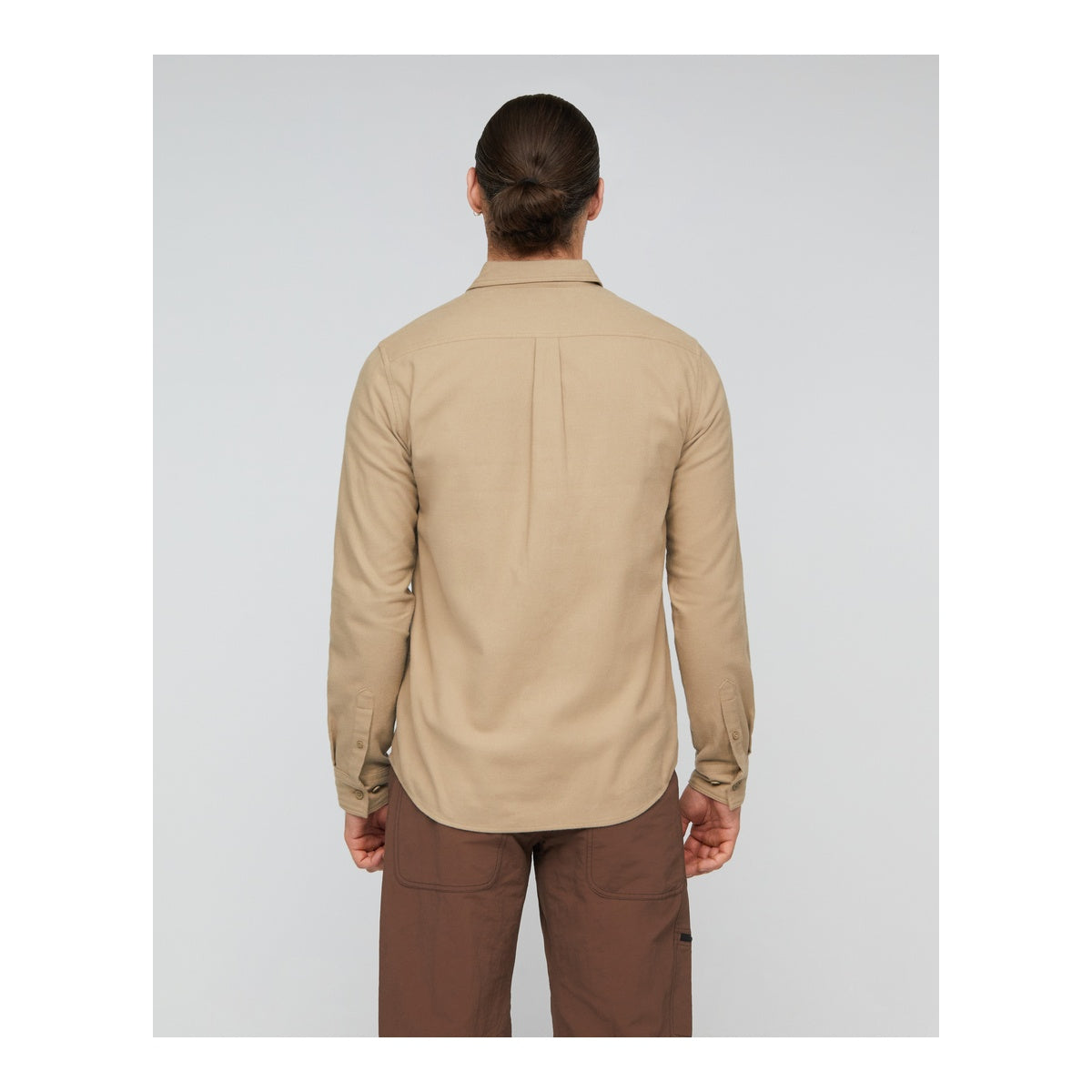 Camasa Barbati Mammut Alvra Plain Longsleeve Sablun