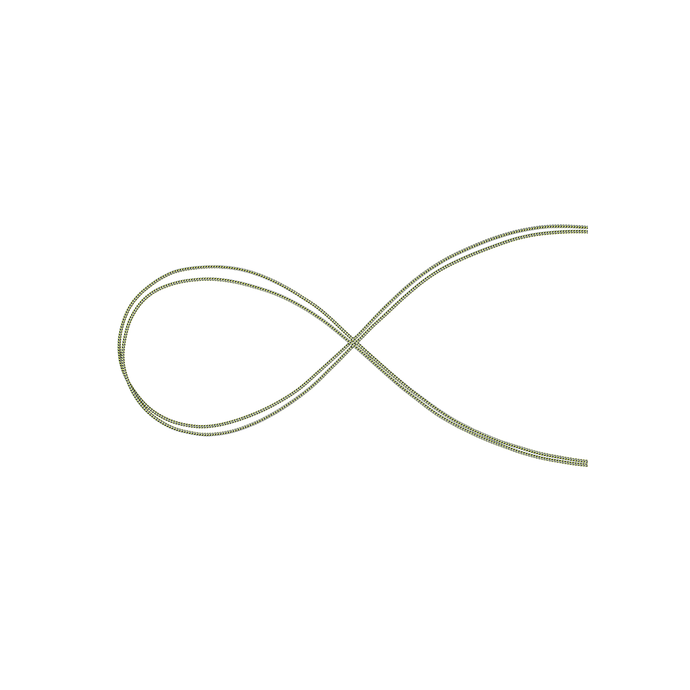 Cordelina Accessory Cord Grey.5/150 M