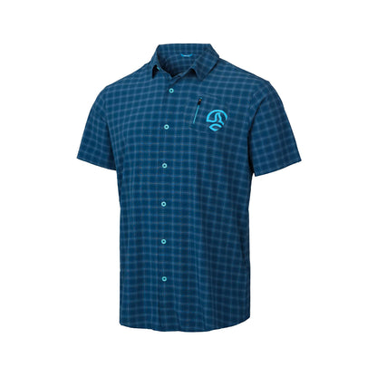 Camasa Barbati Ternua Athym St M Dark Lagoon