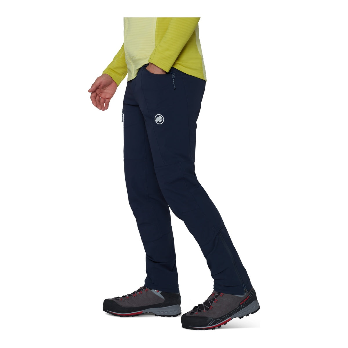 Pantaloni Softshell Barbati Mammut Courmayeur SO Marine