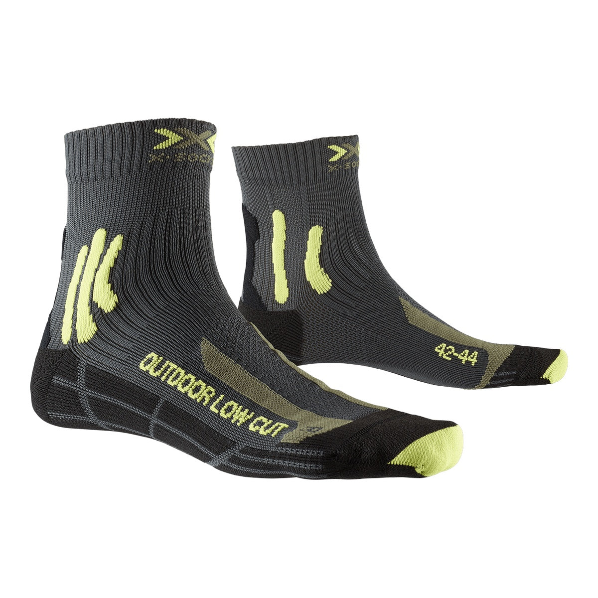 Sosete Drumetie X-Bionic Trek Outdoor Low Cut Anthracite/Lime