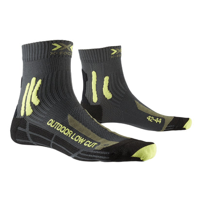 Sosete Drumetie X-Bionic Trek Outdoor Low Cut Anthracite/Lime