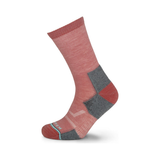 Sosete Drumetie Femei Lorpen T2 MERINO LIGHT CREW Red