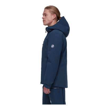 Geaca Schi Barbati Mammut Stoney HS Thermo Hooded Marine