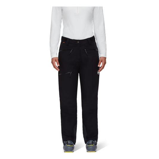 Pantaloni Femei Mammut Stoney Hs Thermo Women Black-White