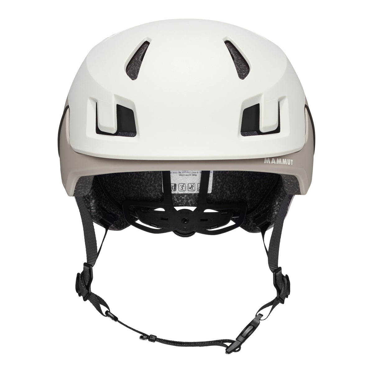 Casca Mammut Haute Route Helmet White-Savannah