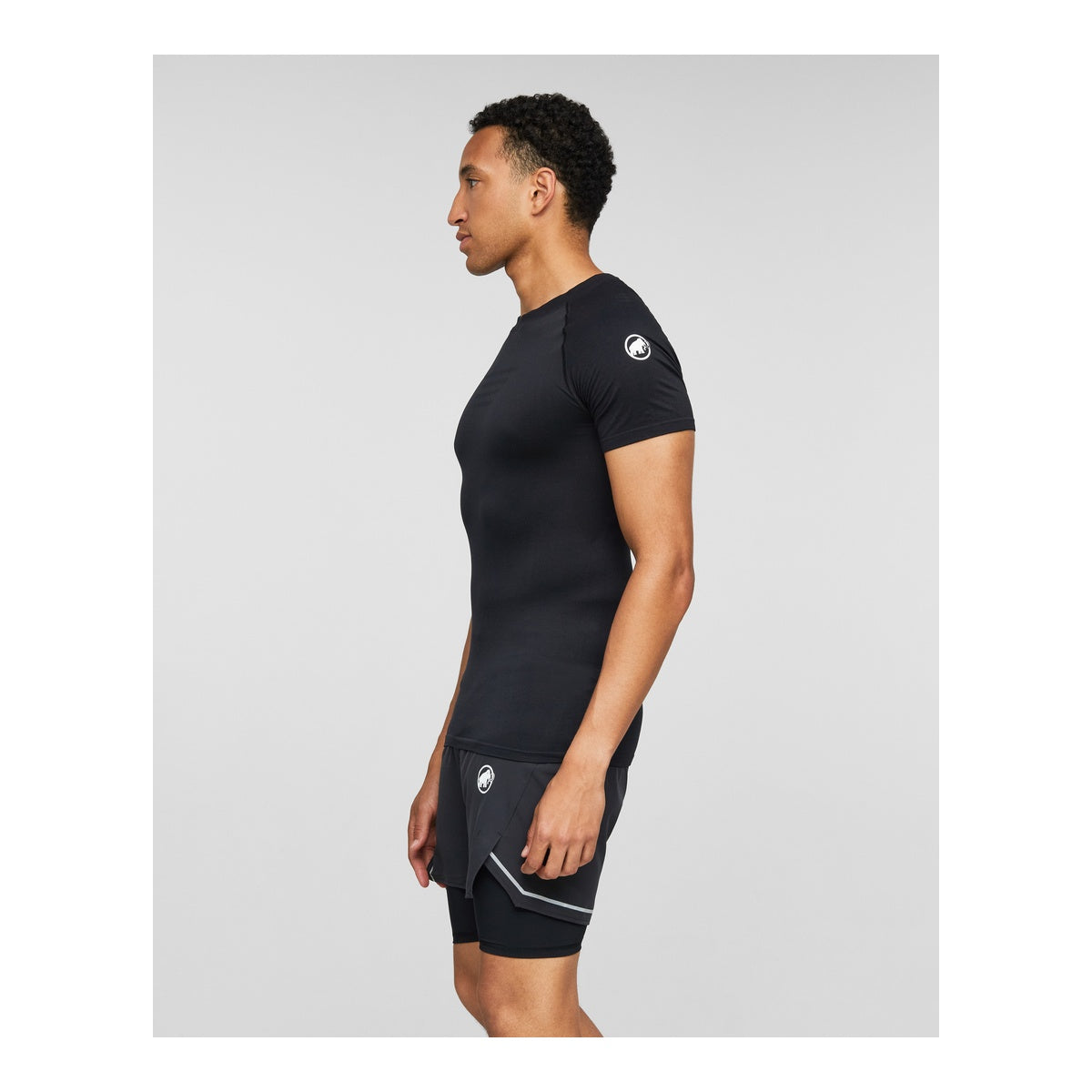 Tricou Barbati Mammut All-Mountain Seamless Bl T-Shirt Mid Black