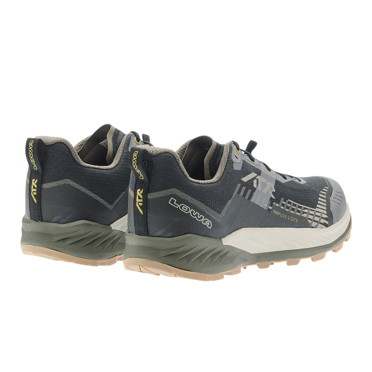 Pantofi Barbati Lowa Amplux 2 GTX Black-Olive