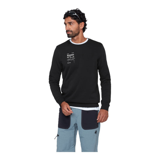 Bluza Barbati Mammut Core ML Crew Neck Vert Black